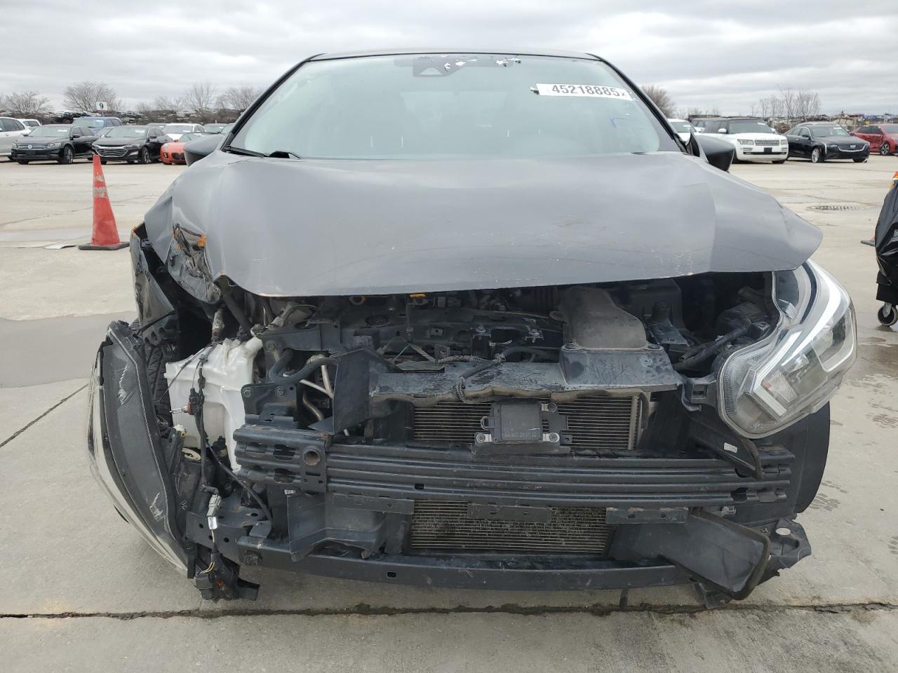 2021 Nissan Versa VIN 3N1CN8DV3ML821771 Copart auction photo, front end damage thumbnail 5