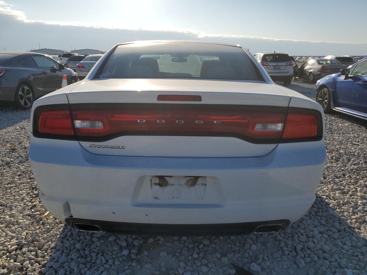 2013 Dodge Charger VIN 2C3CDXBG1DH622469 Copart auction photo, side / front end damage thumbnail 6