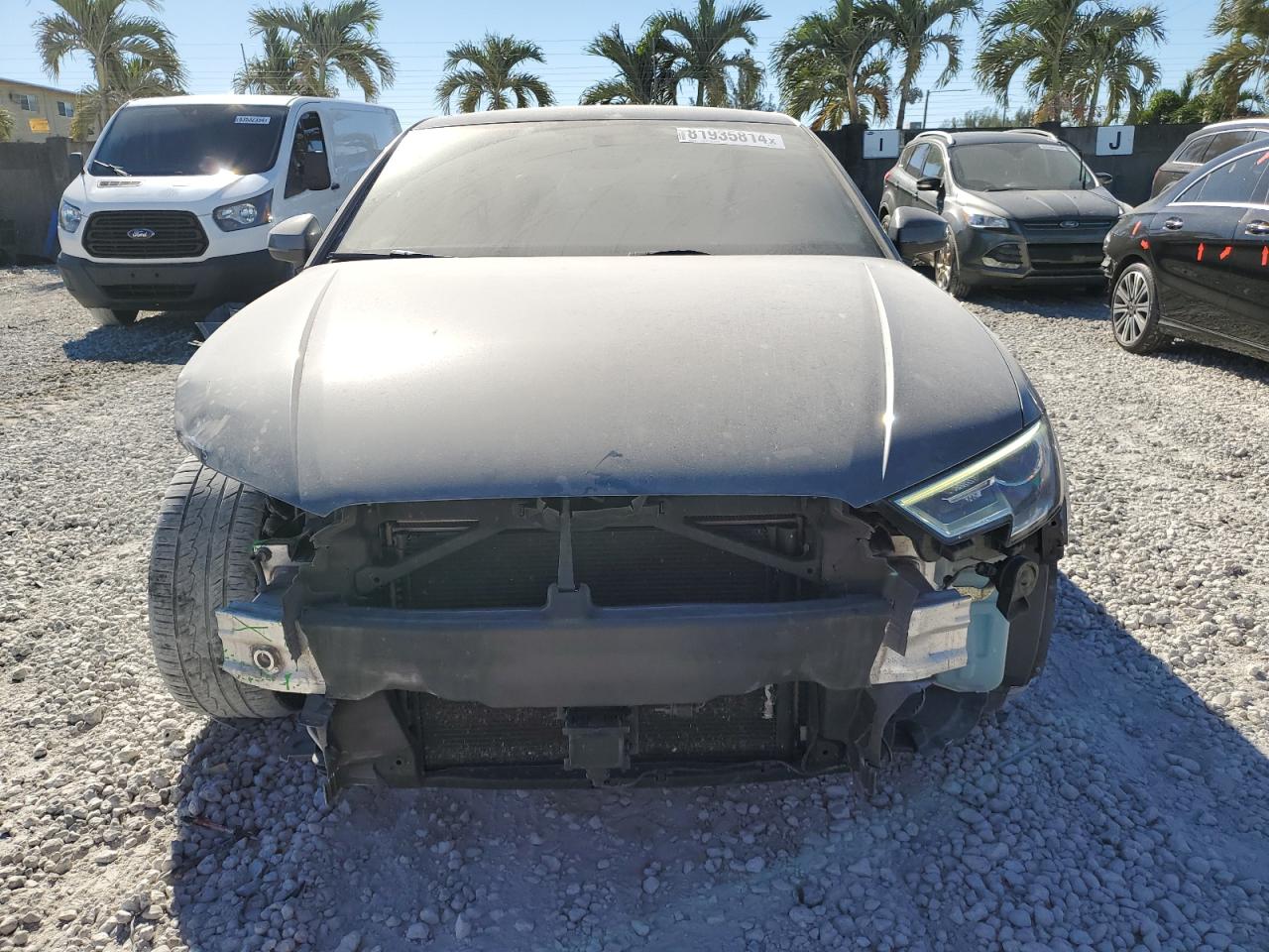 2017 Audi A3 VIN WAUB8GFF3H1029372 Copart auction photo, front end damage thumbnail 5