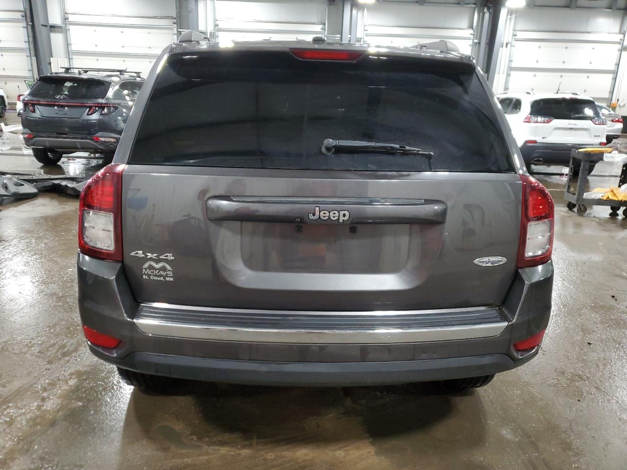 2015 Jeep Compass VIN 1C4NJDEB3FD189281 Copart auction photo, front end damage thumbnail 6