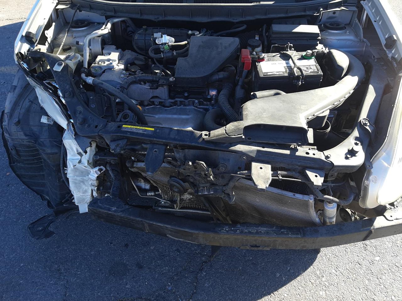 2013 Nissan Rogue VIN JN8AS5MT7DW002514 Copart auction photo, front end damage thumbnail 14