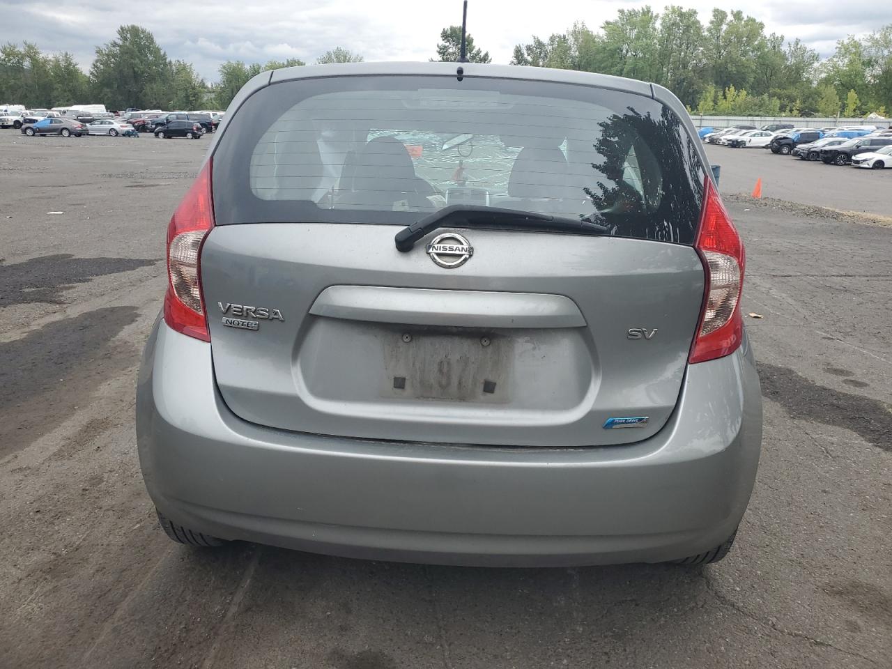 2014 Nissan Versa VIN 3N1CE2CP9EL365907 Copart auction photo, all over damage thumbnail 6