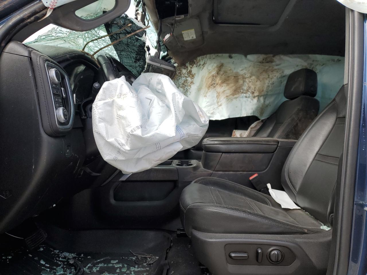 2019 GMC Sierra VIN 1GTU9FEL2KZ387047 Copart auction photo, rollover / front end damage thumbnail 7