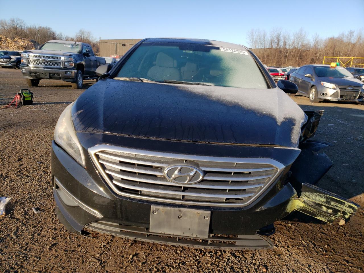 2015 Hyundai Sonata VIN 5NPE24AF5FH000355 Copart auction photo, front end / minor dent/scratches damage thumbnail 5