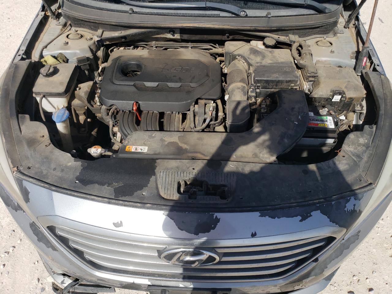 2017 Hyundai Sonata VIN 5NPE24AF8HH549325 Copart auction photo, front end / minor dent/scratches damage thumbnail 11