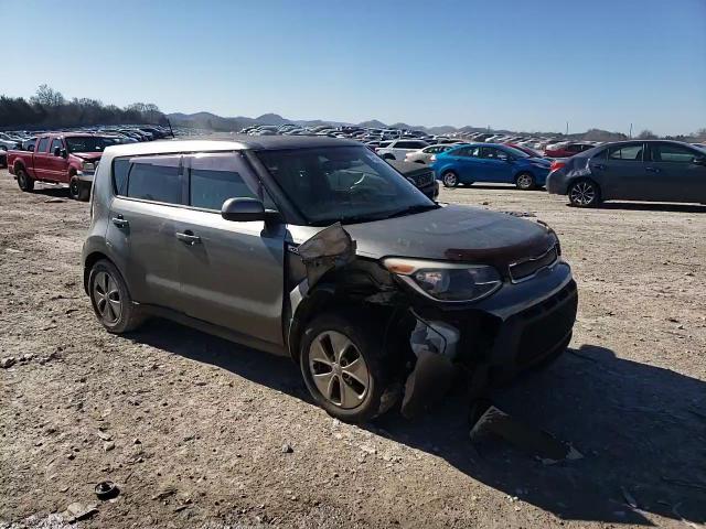 2015 KIA Soul VIN KNDJN2A29F7160220 Copart auction photo, front end damage thumbnail 12