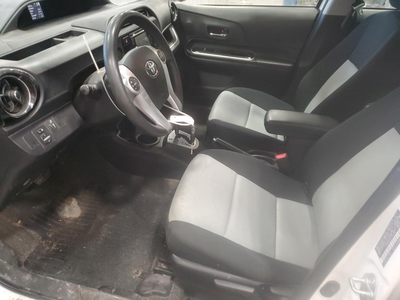 2016 Toyota Prius VIN JTDKDTB34G1136755 Copart auction photo, rear end / front end damage thumbnail 7