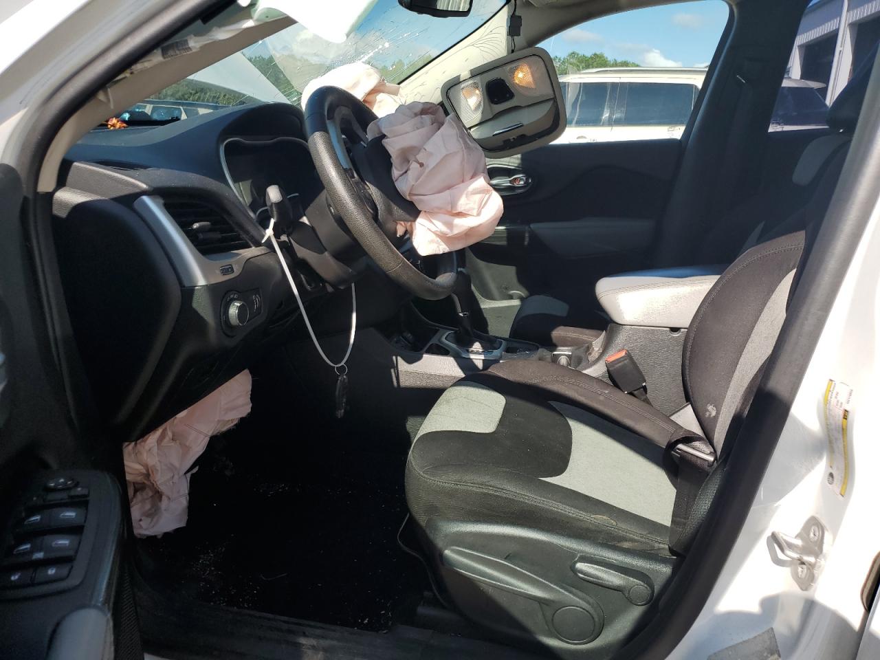 2014 Jeep Grand Cherokee VIN 1C4PJLAB3EW178826 Copart auction photo, front end / undercarriage damage thumbnail 7