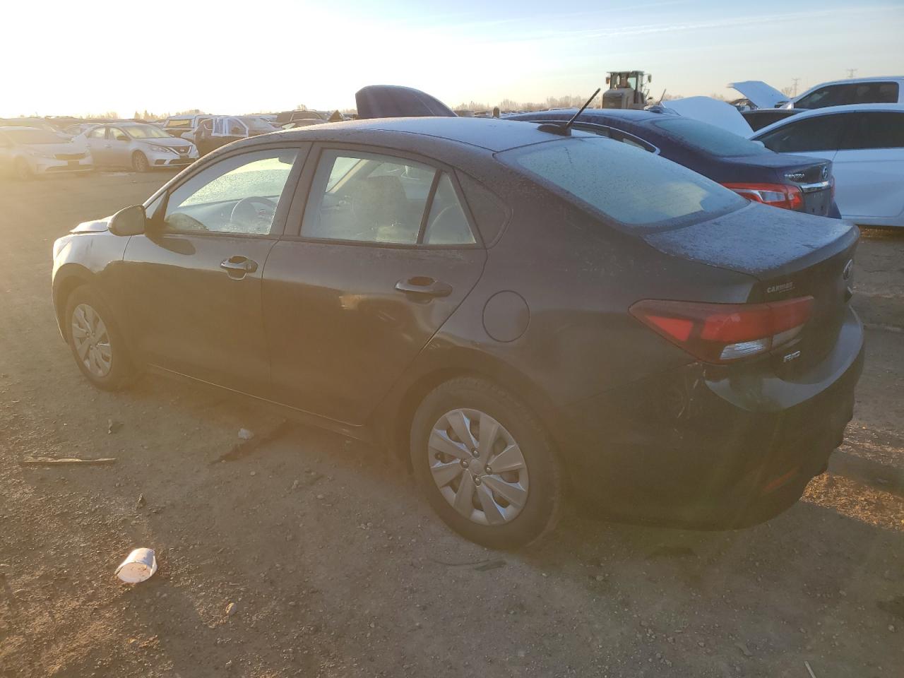 2019 KIA Rio VIN 3KPA24ABXKE201162 Copart auction photo, mechanical / normal wear damage thumbnail 2