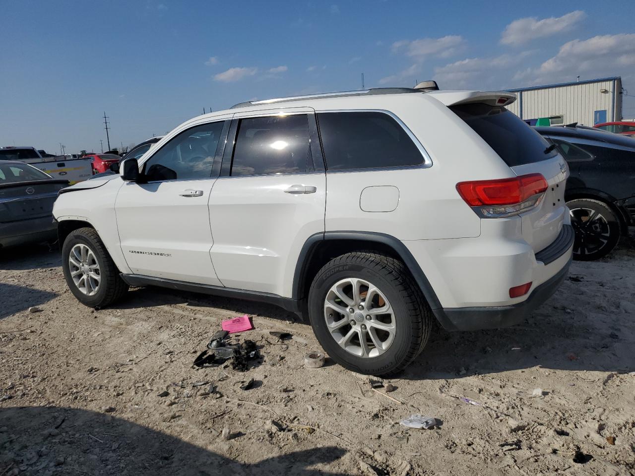 2016 Jeep Grand Cherokee VIN 1C4RJEAG7GC382615 Copart auction photo, frame damage / front end damage thumbnail 2