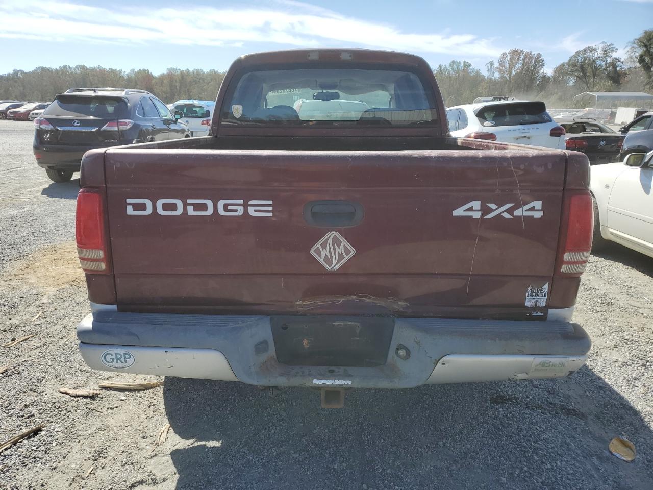 2002 Dodge Dakota VIN 1B7HG48N92S638583 Copart auction photo, water/flood damage thumbnail 6