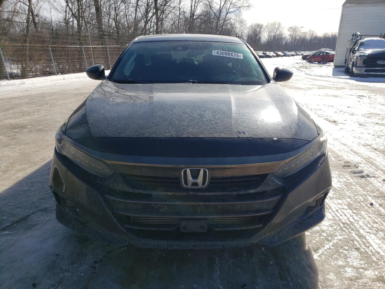 2021 Honda Accord VIN 1HGCV1F31MA099130 Copart auction photo, rear end / side damage thumbnail 5