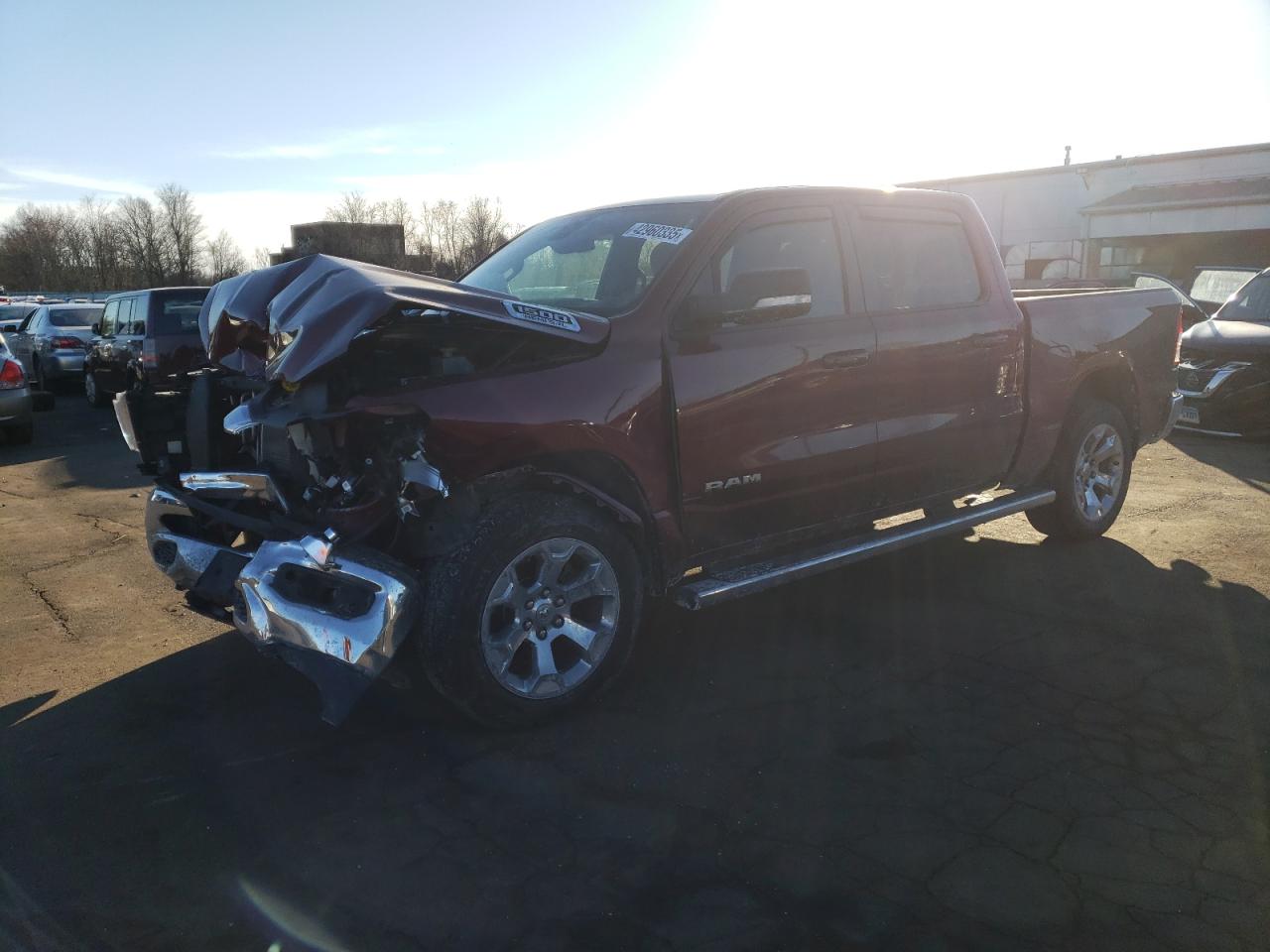 2021 RAM 1500 VIN 1C6SRFFT5MN701765