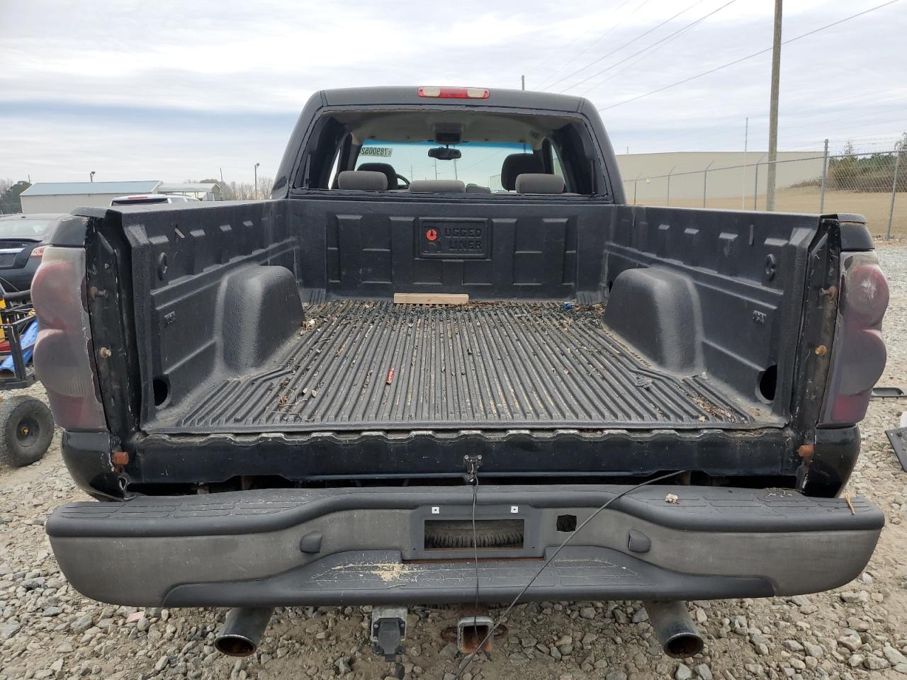 2007 Chevrolet Silverado VIN 1GCHC23U07F200954 Copart auction photo, all over damage thumbnail 6