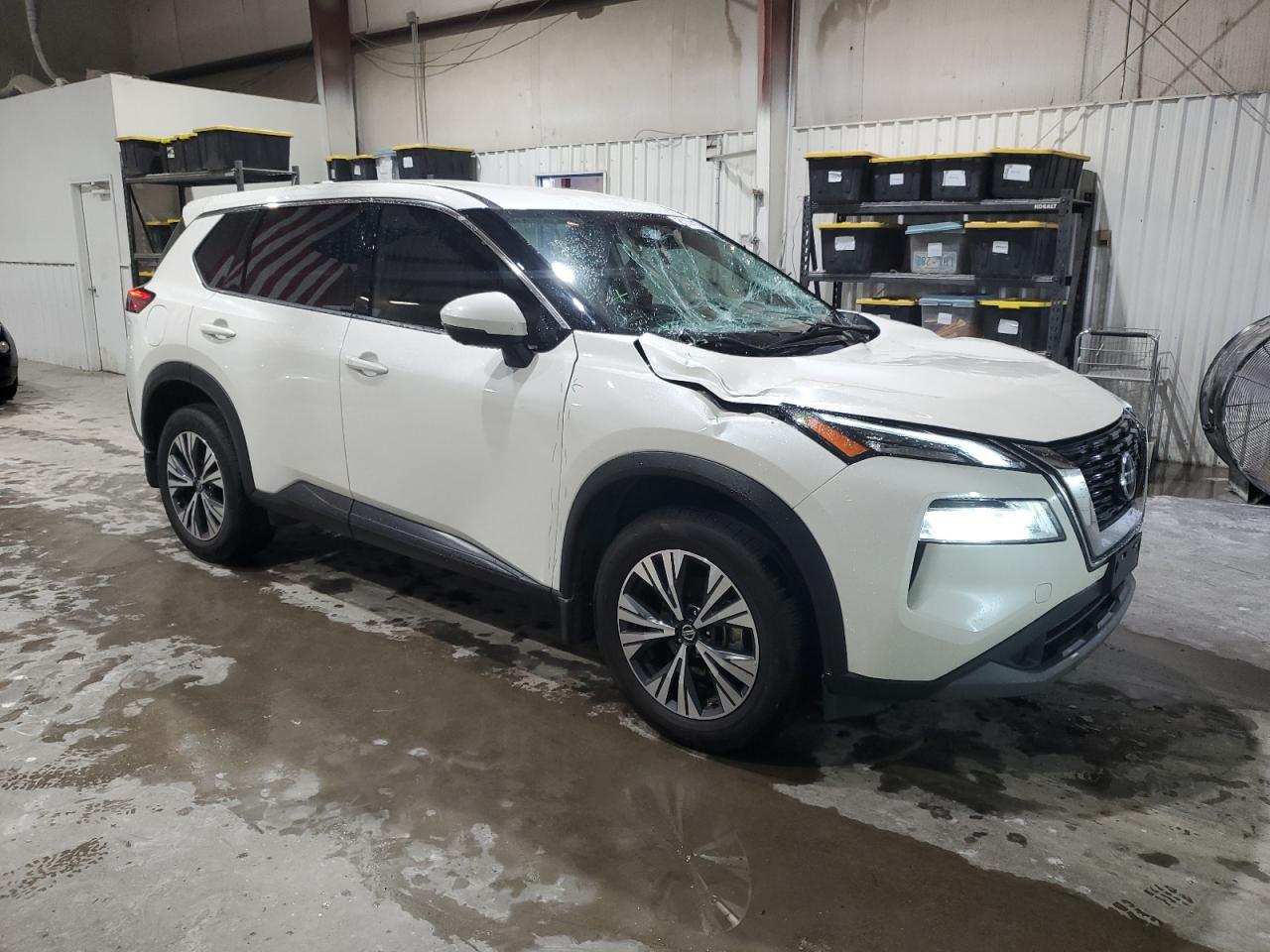 2021 Nissan Rogue VIN JN8AT3BAXMW018175 Copart auction photo, front end damage thumbnail 4