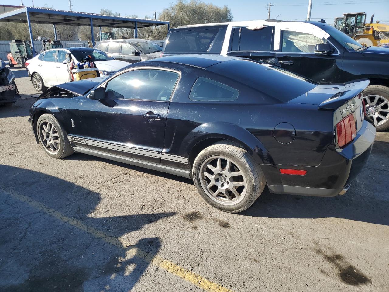2008 Ford Mustang VIN 1ZVHT88S385187342 Copart auction photo, front end damage thumbnail 2