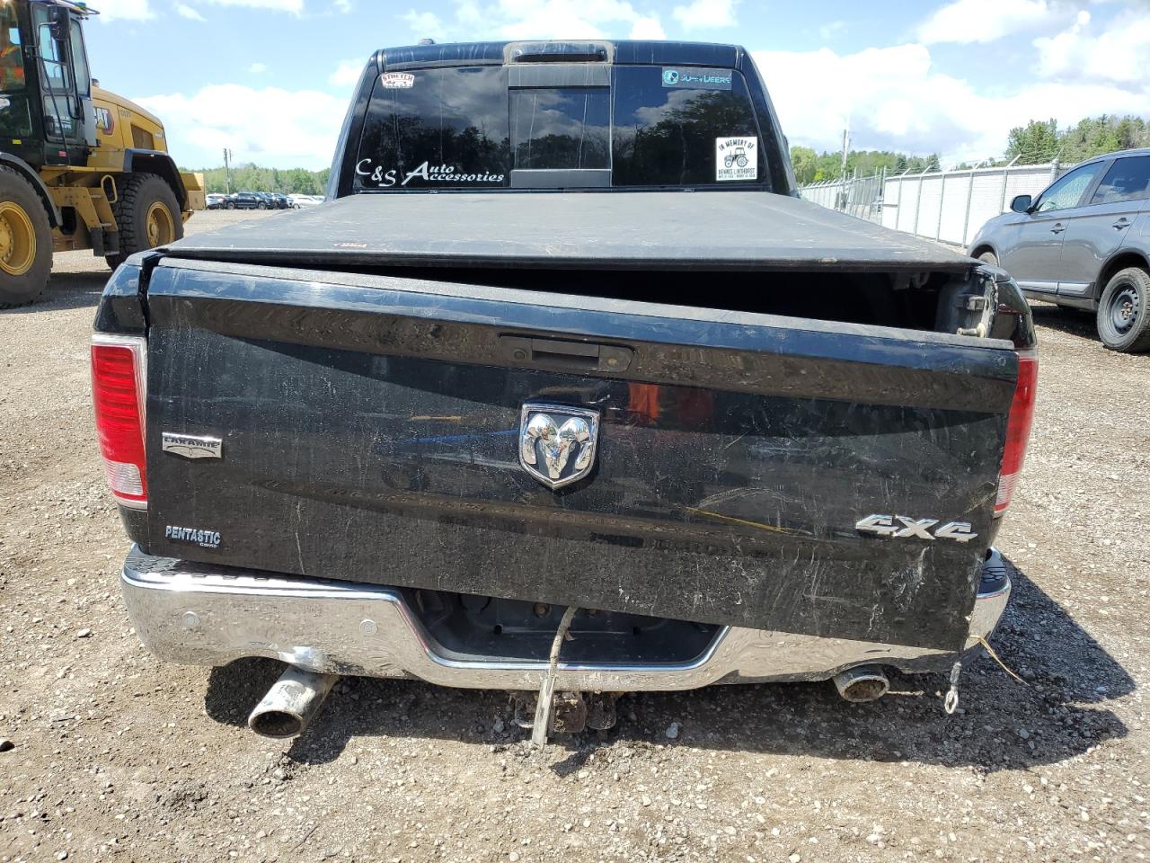 2015 RAM 1500 VIN 1C6RR7NT1FS525372 Copart auction photo, undercarriage / rear end damage thumbnail 6
