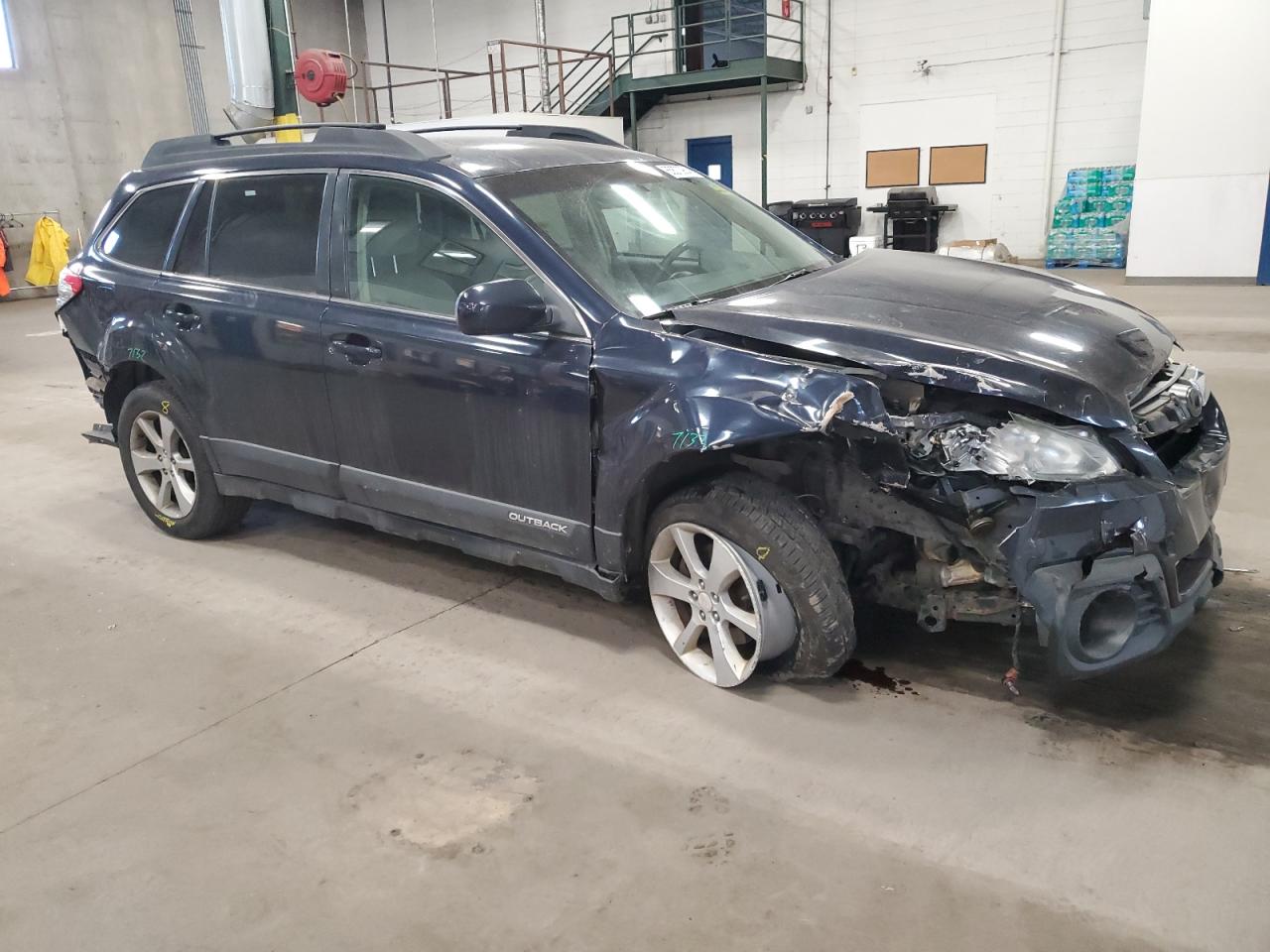 2013 Subaru Outback VIN 4S4BRBCC8D3312292 Copart auction photo, all over damage thumbnail 4