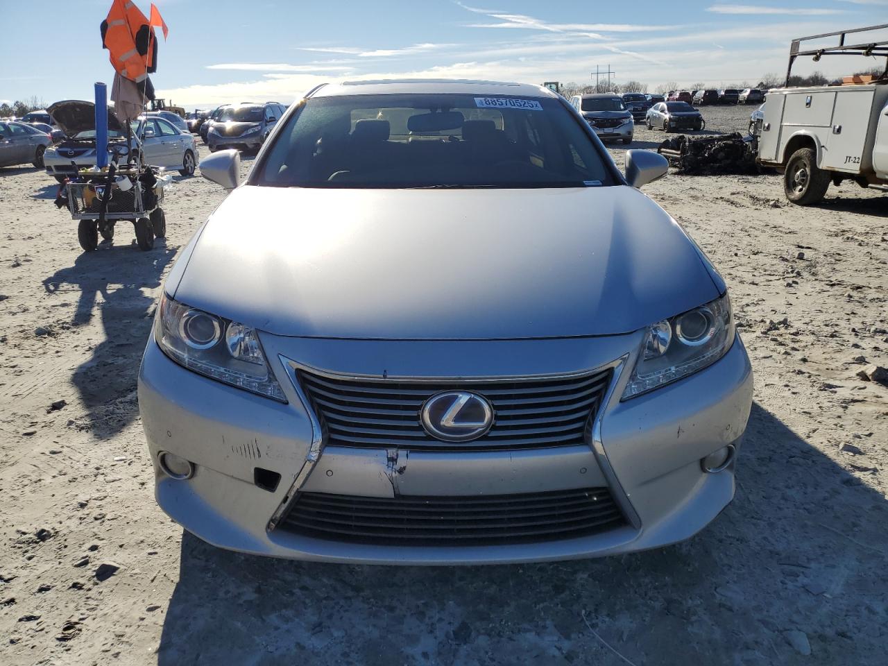 2014 Lexus ES VIN JTHBW1GG9E2073037 Copart auction photo, rear end damage thumbnail 5