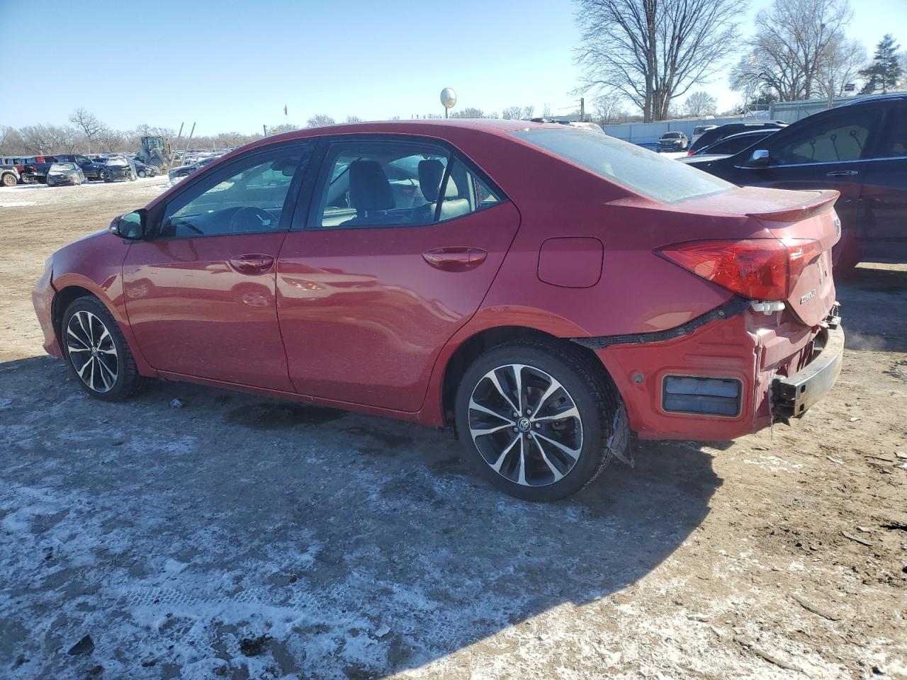 2017 Toyota Corolla VIN 2T1BURHE2HC807834 Copart auction photo, rear end damage thumbnail 2