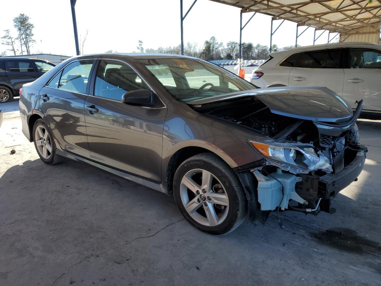 2014 Toyota Camry VIN 4T1BF1FK4EU385970 Copart auction photo, front end damage thumbnail 4