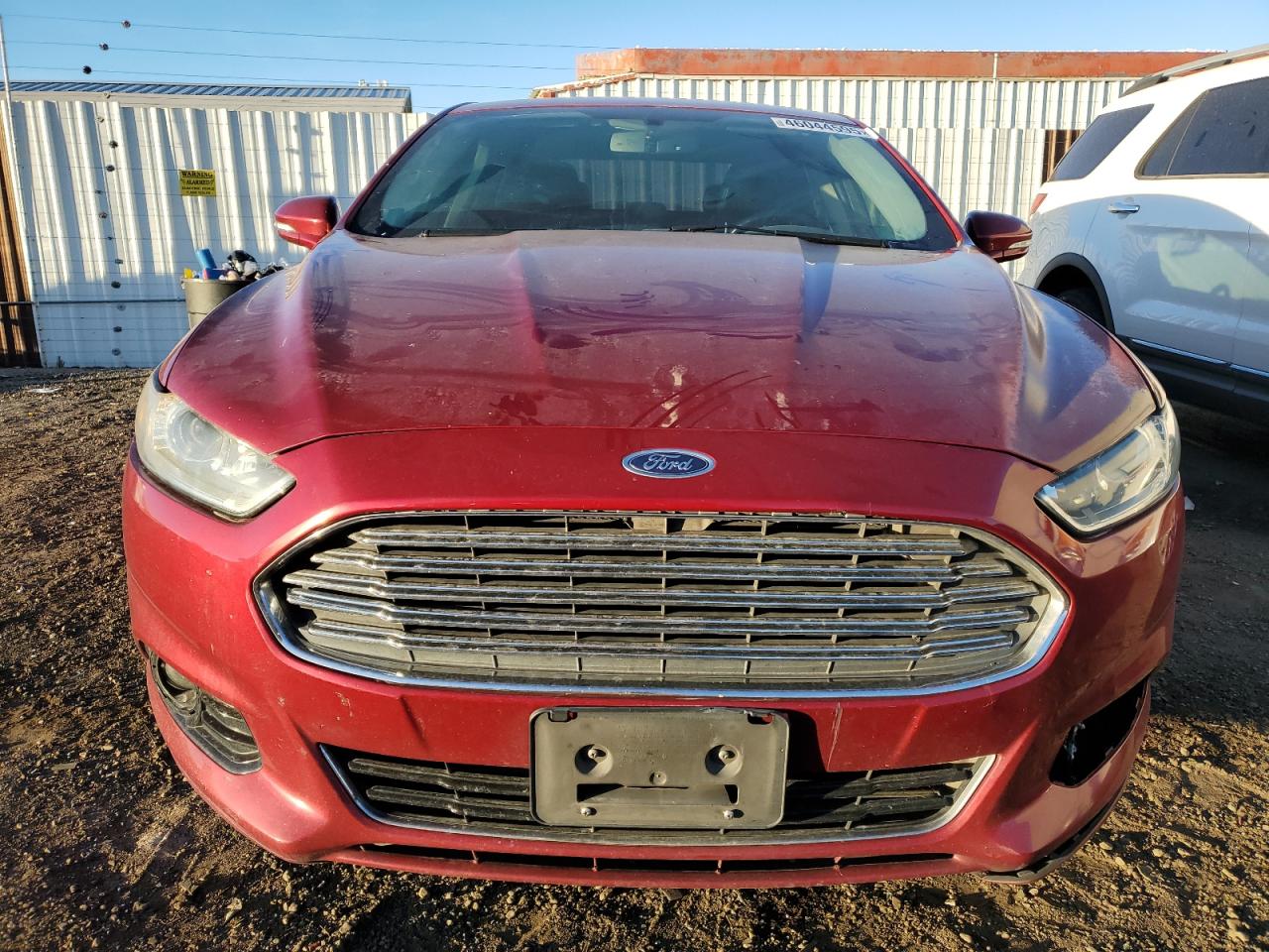 2016 Ford Fusion VIN 3FA6P0K98GR124339 Copart auction photo, front end damage thumbnail 5