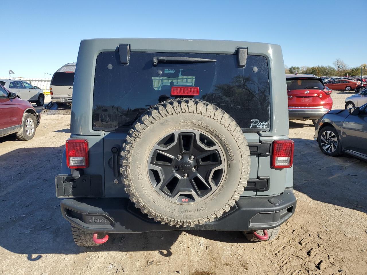 2015 Jeep Wrangler VIN 1C4BJWFG4FL634934 Copart auction photo, front end damage thumbnail 6