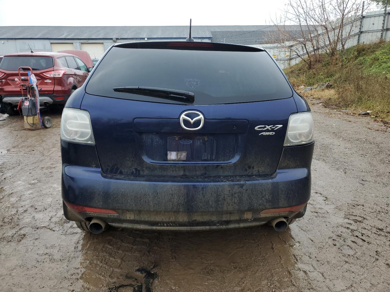 2010 Mazda CX-7 VIN JM3ER4W32A0302029 Copart auction photo, burn / missing/altered vin damage thumbnail 6