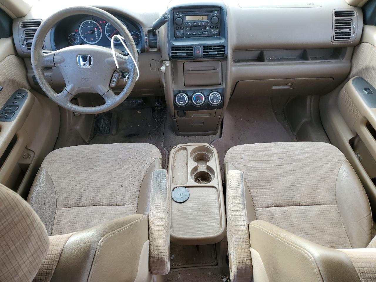 2004 Honda CR-V VIN JHLRD68454C014215 Copart auction photo, front end damage thumbnail 8