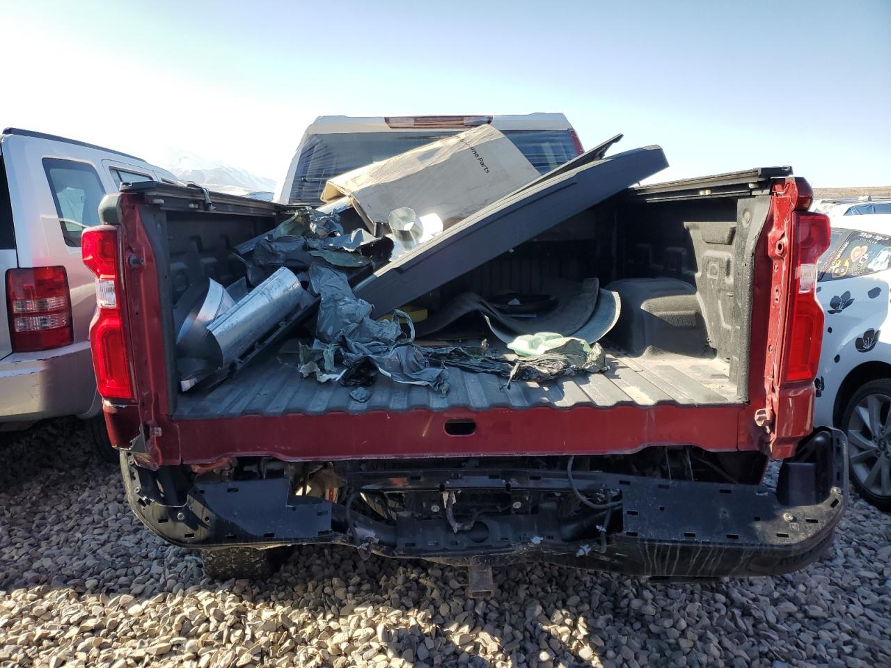 2021 Chevrolet Silverado VIN 1GCPYCEF5MZ289917 Copart auction photo, rear end damage thumbnail 6