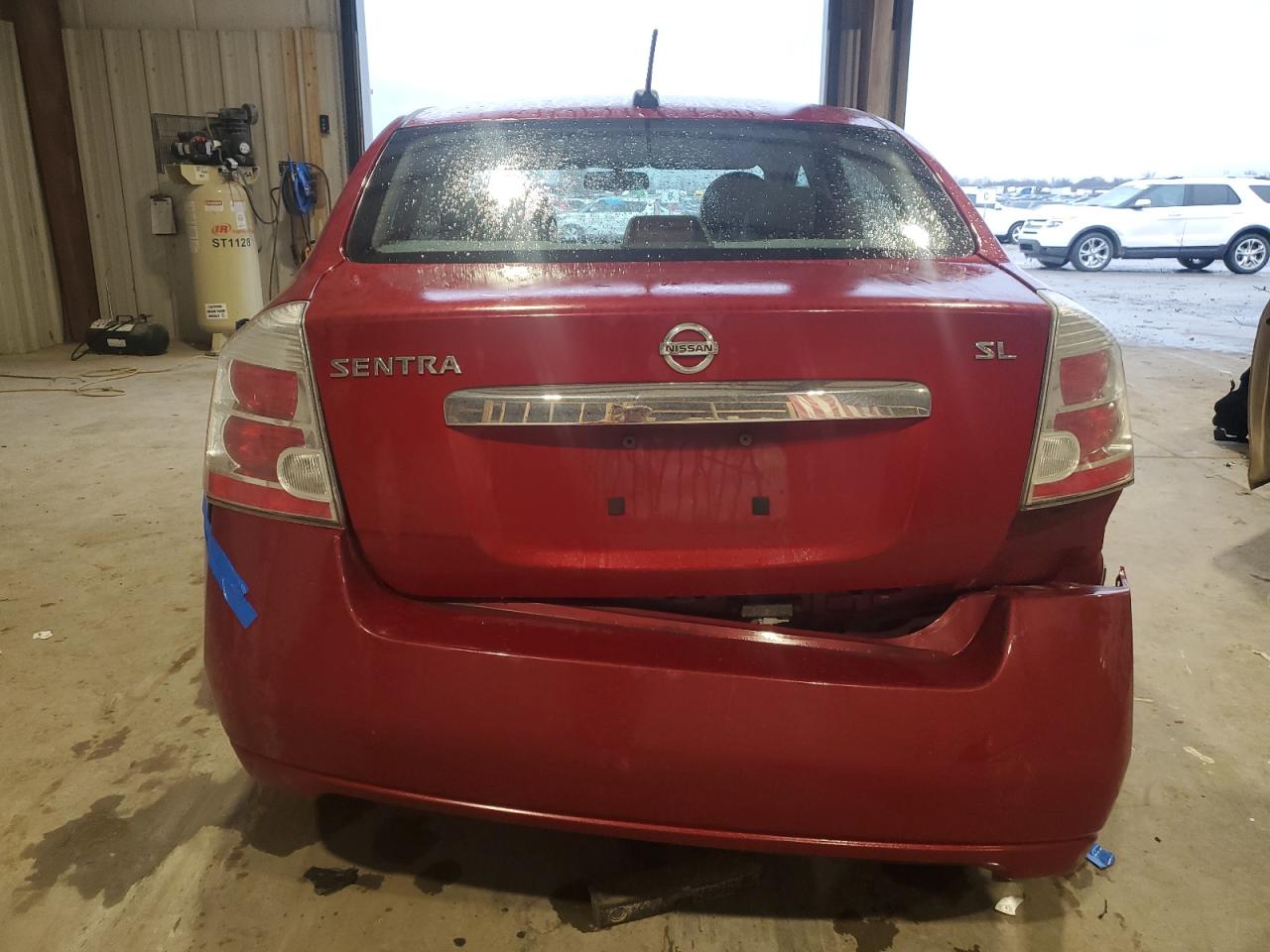 2010 Nissan Sentra VIN 3N1AB6APXAL660955 Copart auction photo, rear end damage thumbnail 6