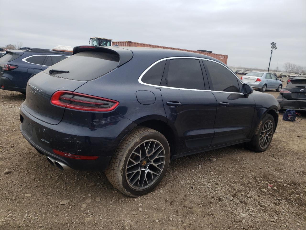 2017 Porsche Macan VIN WP1AB2A56HLB12749 Copart auction photo, front end / mechanical damage thumbnail 3