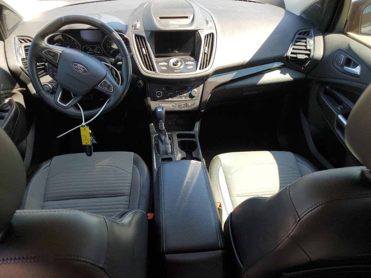 2017 Ford Escape VIN 1FMCU0J93HUE84535 Copart auction photo, rear end damage thumbnail 8