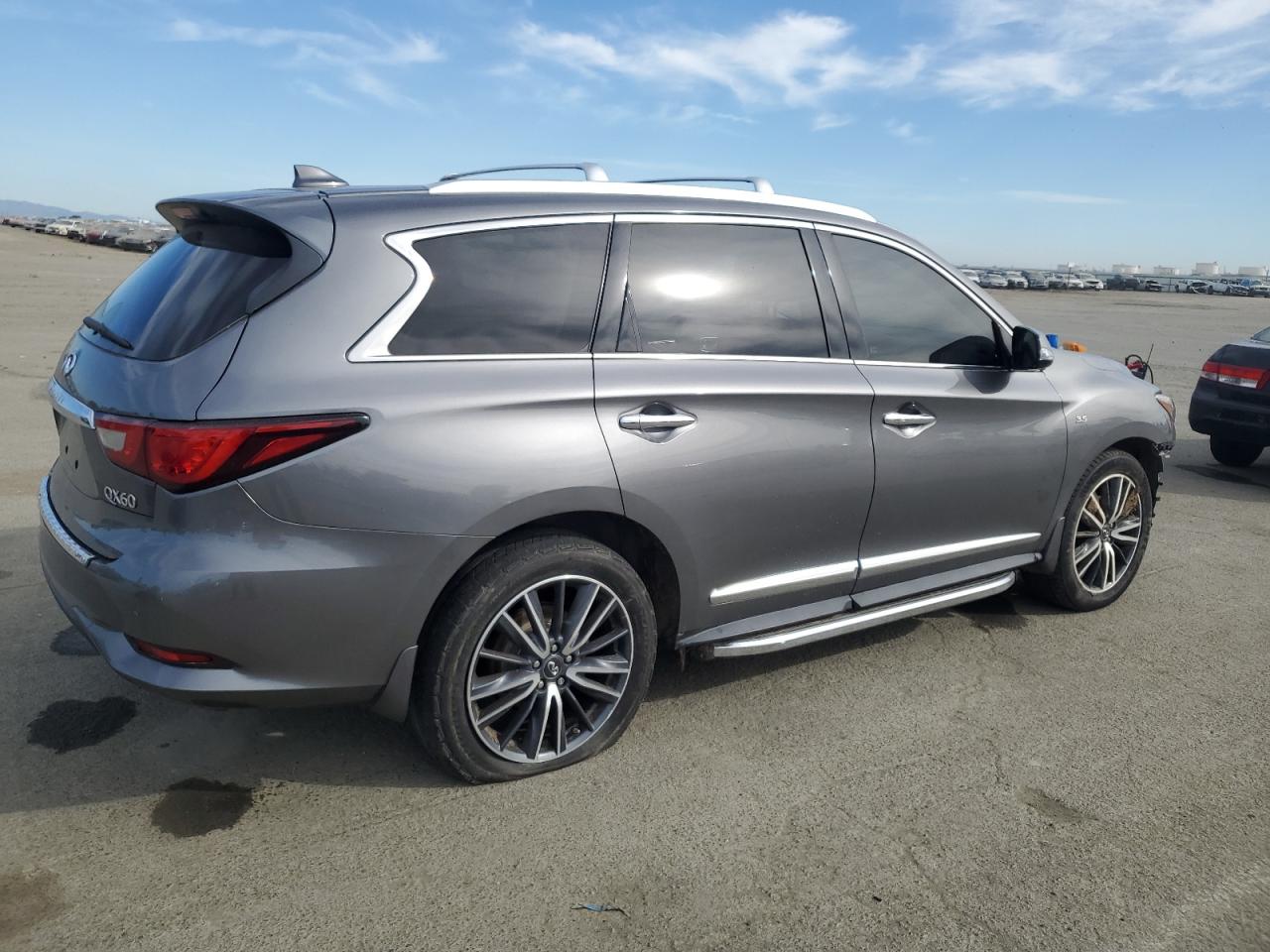 2017 Infiniti QX60 VIN 5N1DL0MM8HC524251 Copart auction photo, front end damage thumbnail 3