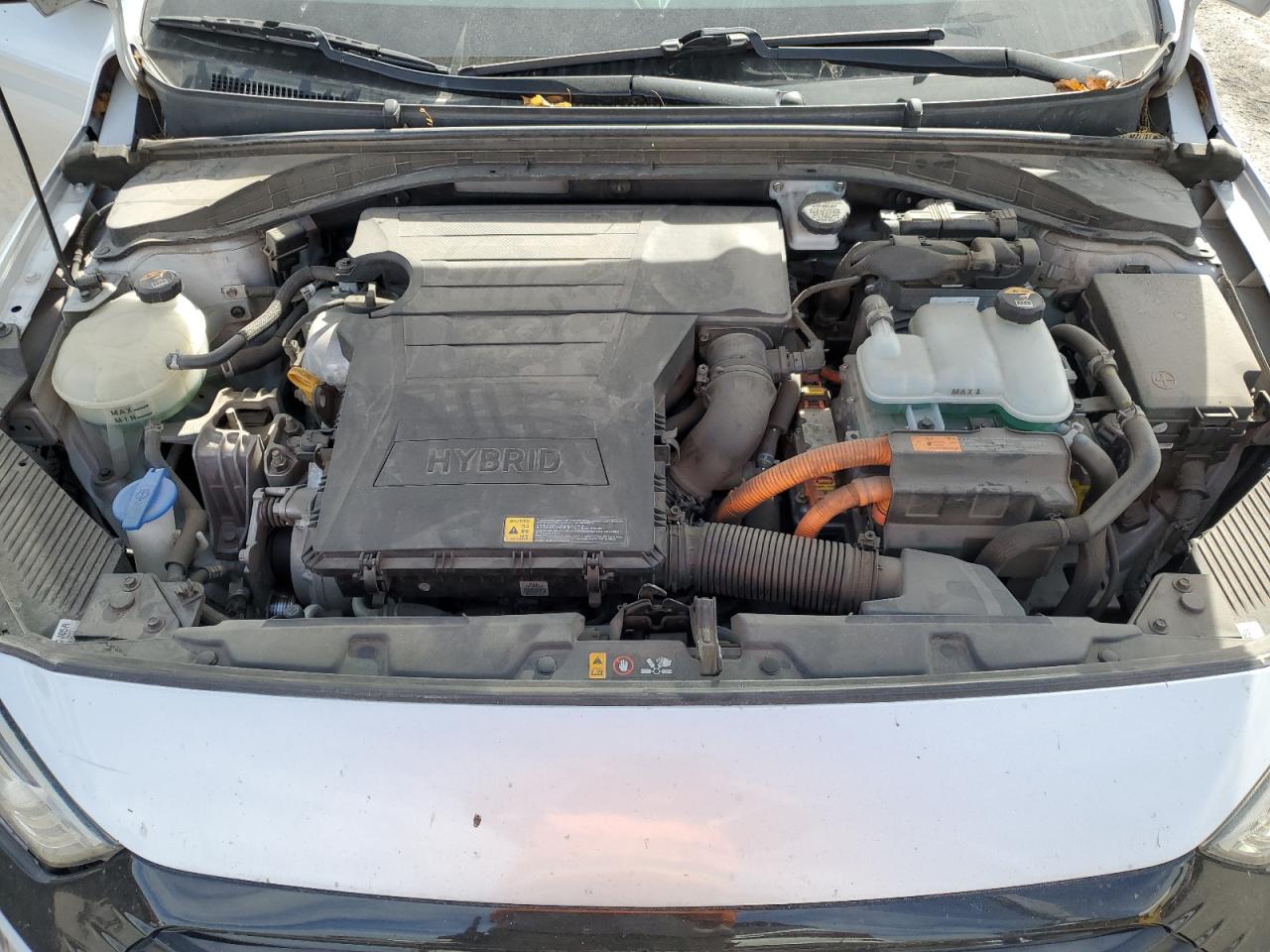 2017 Hyundai IONIQ VIN KMHC75LC5HU017923 Copart auction photo, side / front end damage thumbnail 13