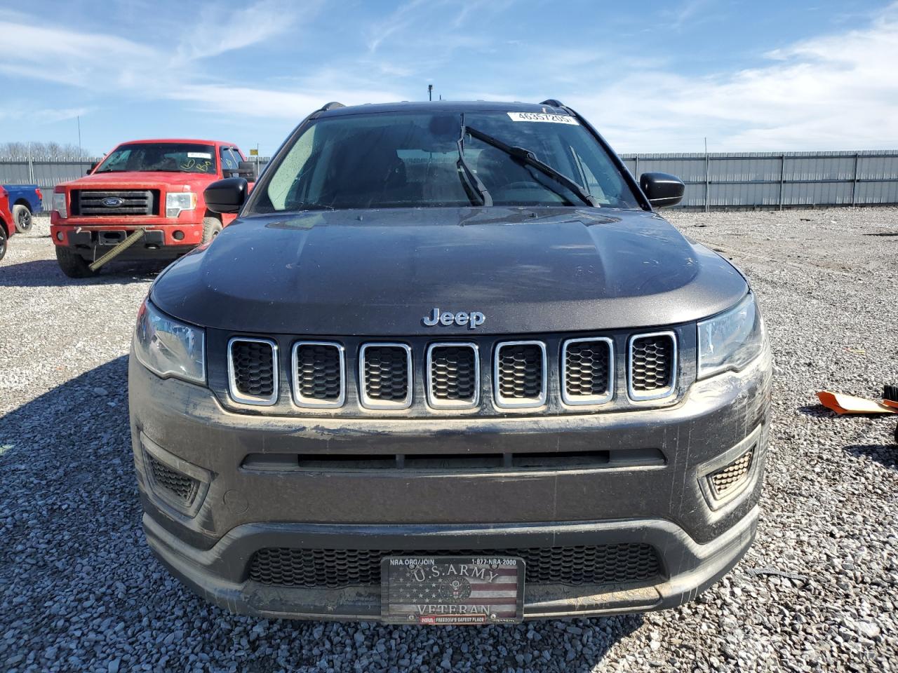 2019 Jeep Compass VIN 3C4NJDAB2KT734946 Copart auction photo, water/flood damage thumbnail 5