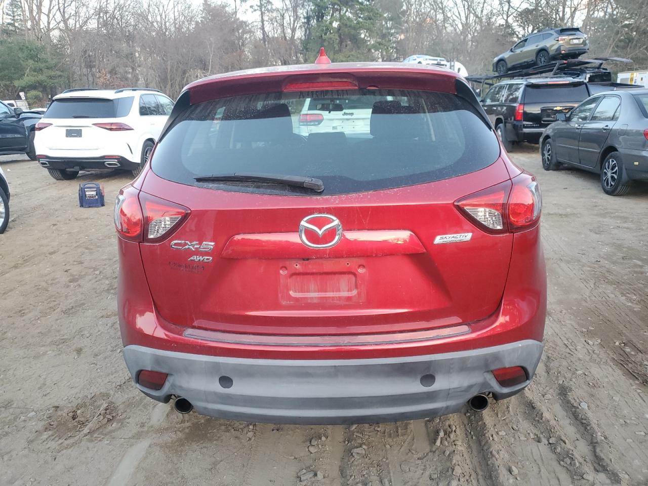2016 Mazda CX-5 VIN JM3KE4BY6G0760083 Copart auction photo, front end / minor dent/scratches damage thumbnail 6