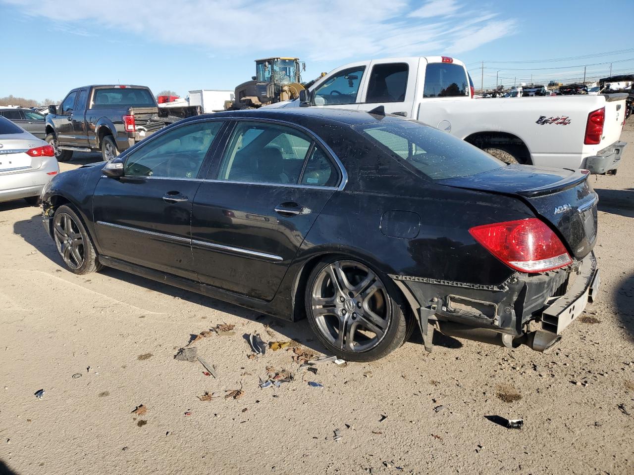 2005 Acura RL VIN JH4KB16505C011189 Copart auction photo, all over / undercarriage damage thumbnail 2