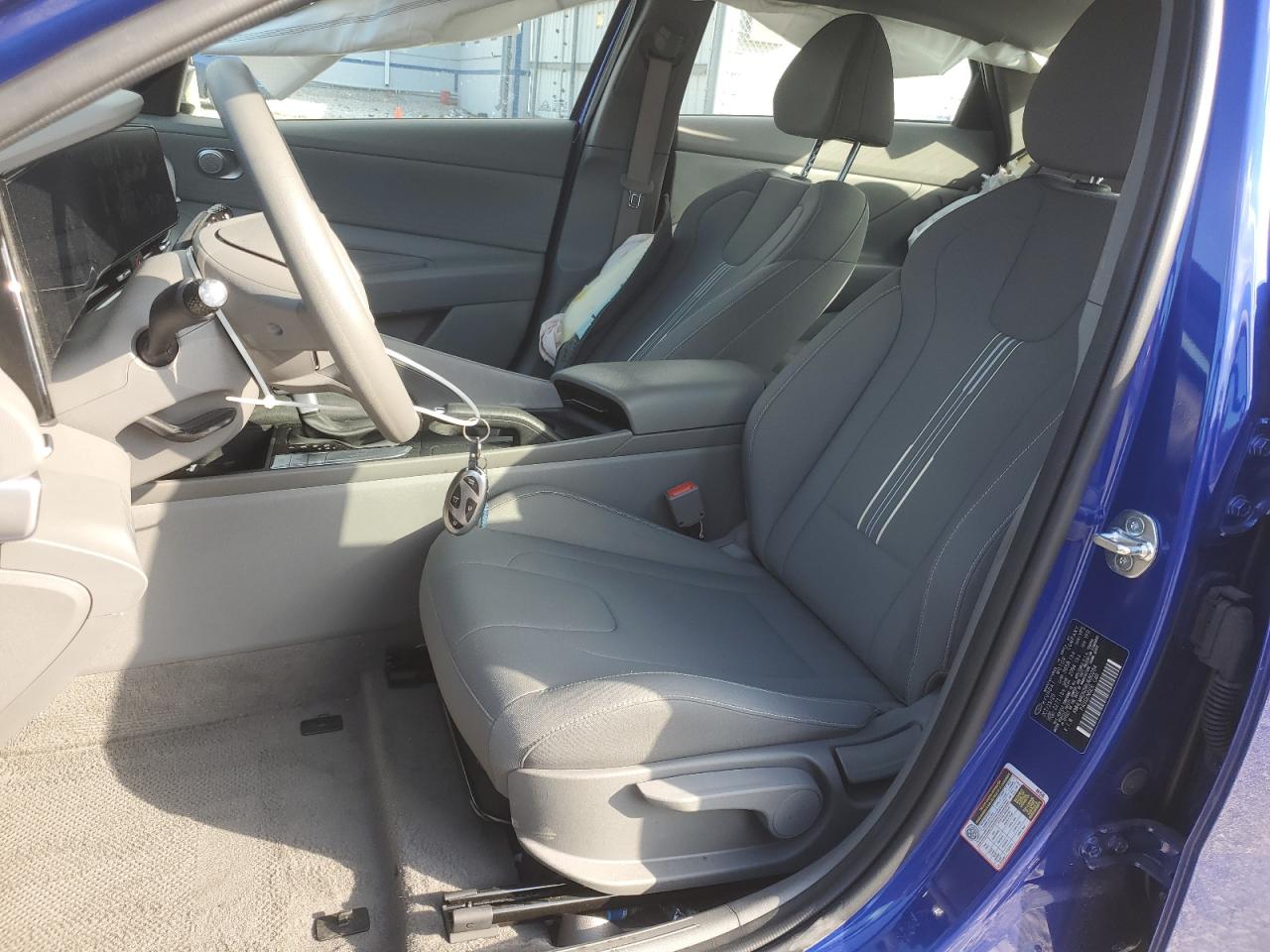 2024 Hyundai Elantra VIN KMHLM4DG5RU680284 Copart auction photo, side damage thumbnail 7