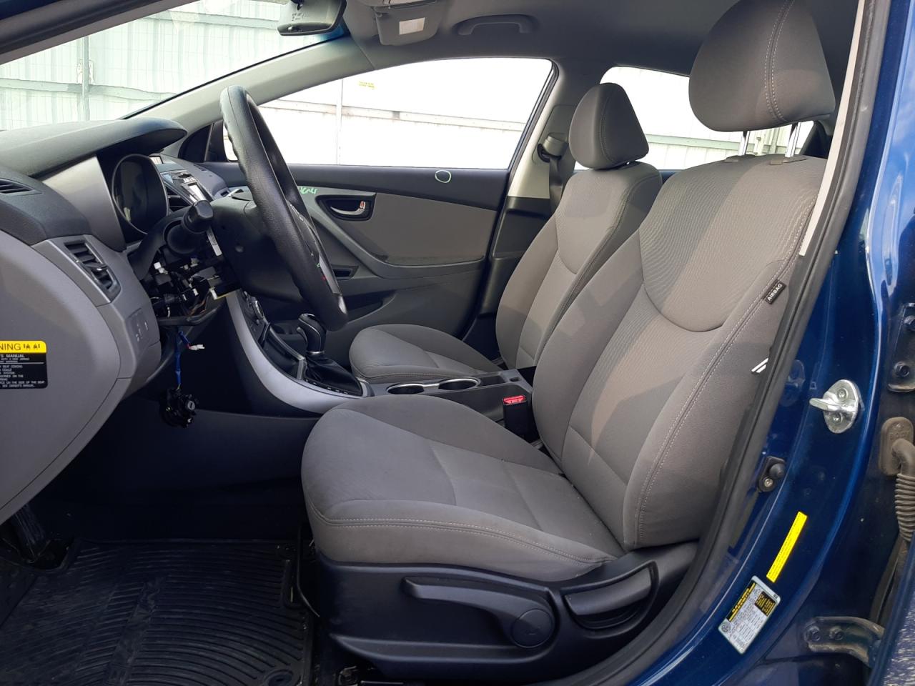 2014 Hyundai Elantra VIN KMHDH4AE4EU183362 Copart auction photo, all over / vandalism damage thumbnail 7