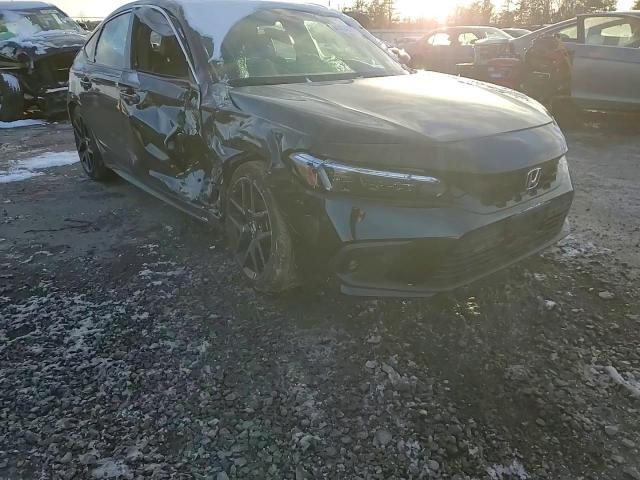 2024 Honda Civic VIN 19XFL1H81RE008615 Copart auction photo, side / front end damage thumbnail 10