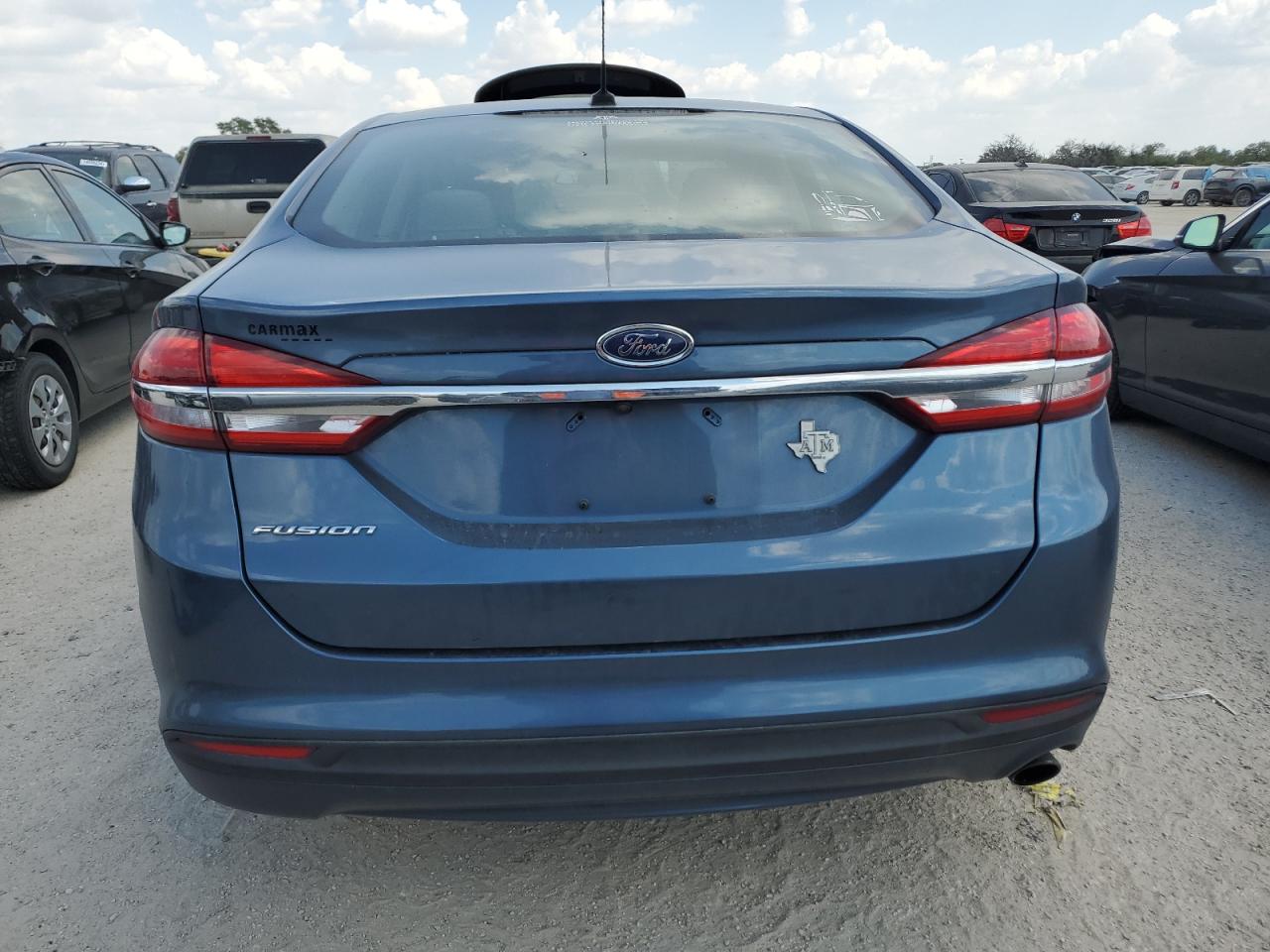 2018 Ford Fusion VIN 3FA6P0G77JR186443 Copart auction photo, front end / minor dent/scratches damage thumbnail 6