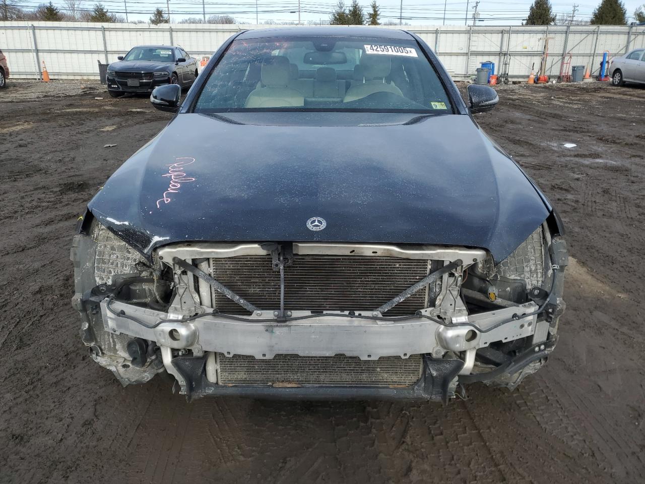 2018 Mercedes-Benz C-klasse VIN WDDWF4KB0JR420195 Copart auction photo, front end damage thumbnail 5