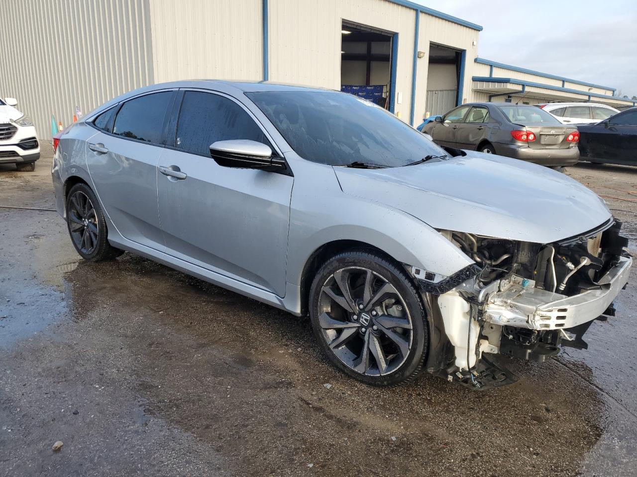 2019 Honda Civic VIN 2HGFC2F82KH500641 Copart auction photo, front end damage thumbnail 4