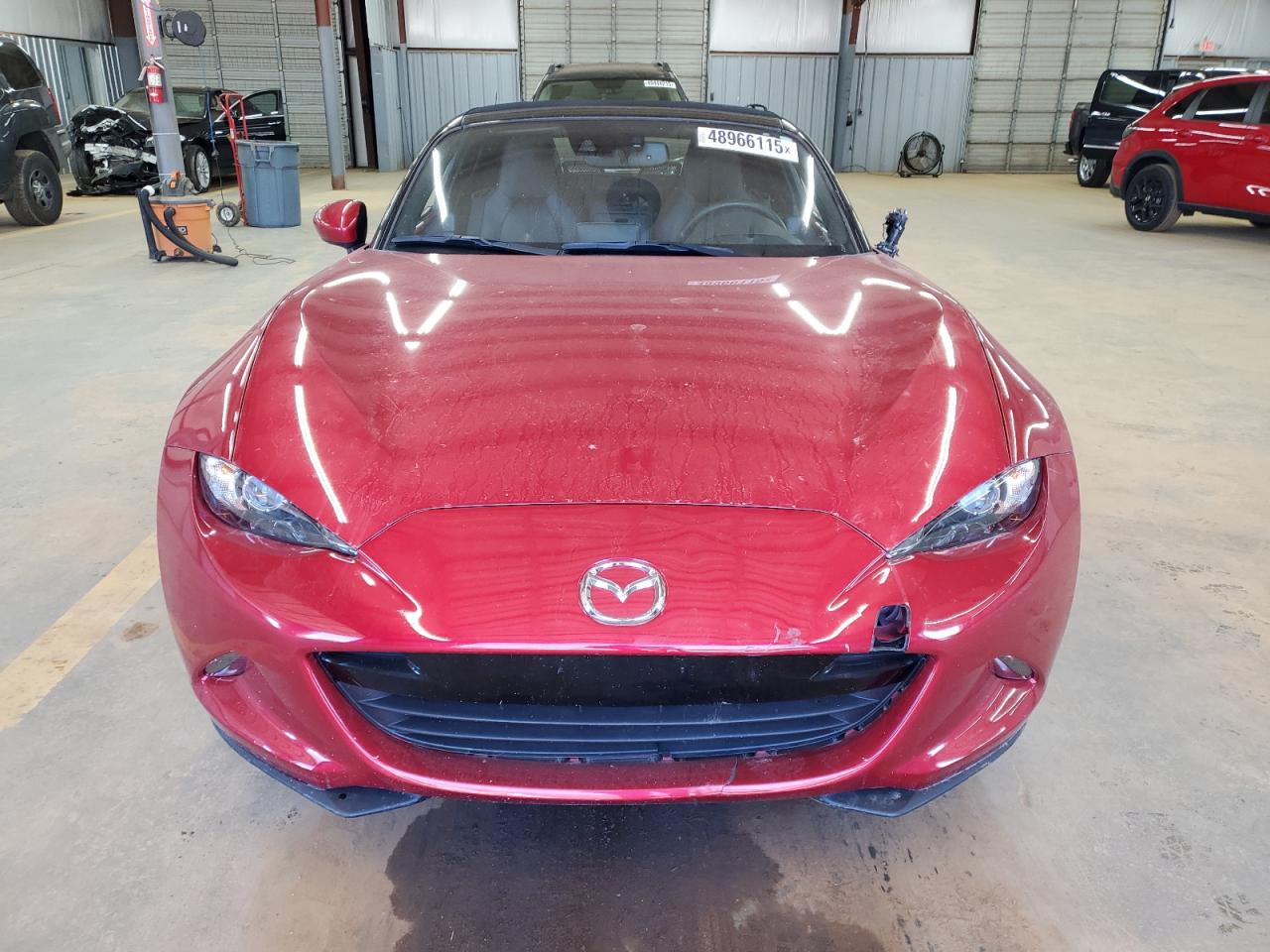 2016 Mazda MX-5 VIN JM1NDAD70G0109480 Copart auction photo, front end / side damage thumbnail 5