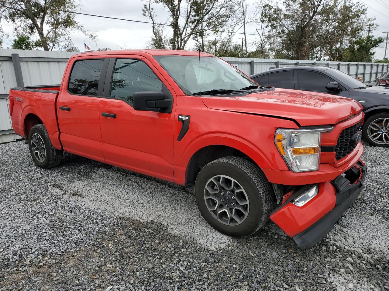 2021 Ford F-150 VIN 1FTEW1CB1MKD04164 Copart auction photo, all over damage thumbnail 4