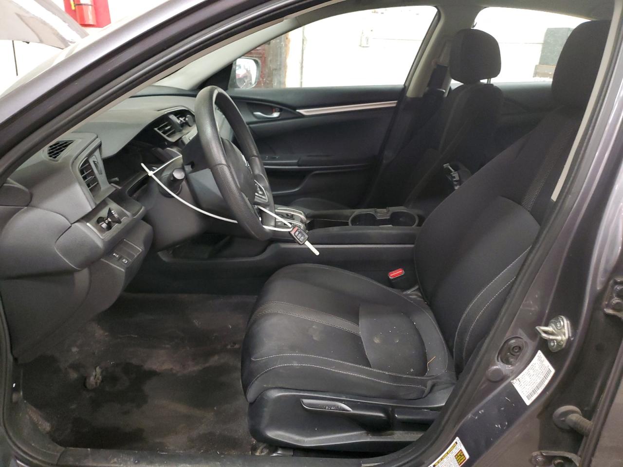 2018 Honda Civic VIN 2HGFC2F56JH572219 Copart auction photo, rear end / side damage thumbnail 7