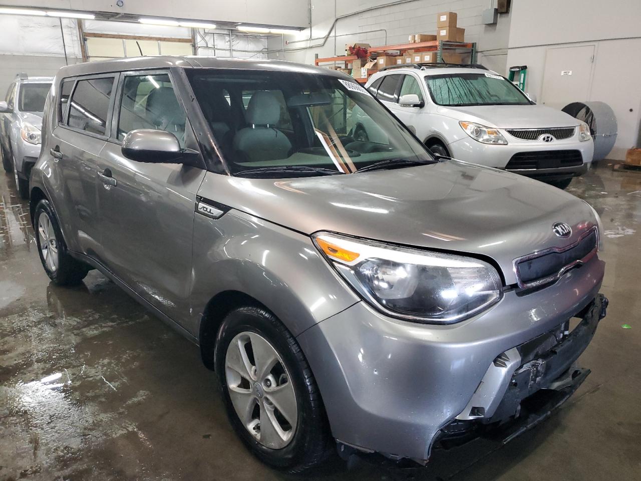 2016 KIA Soul VIN KNDJN2A20G7357682 Copart auction photo, front end / rear end damage thumbnail 4
