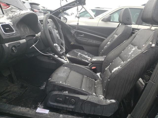 2015 Volkswagen Eos VIN WVWBW8AH4FV001321 Copart auction photo, front end / top/roof damage thumbnail 7