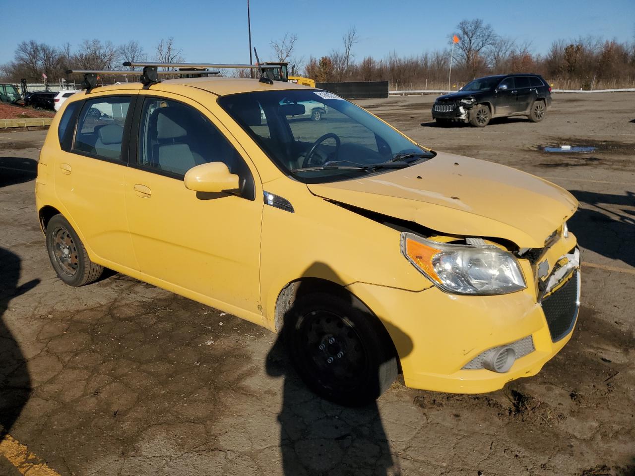 2010 Chevrolet Aveo VIN KL1TD6DE1AB102530 Copart auction photo, front end damage thumbnail 4